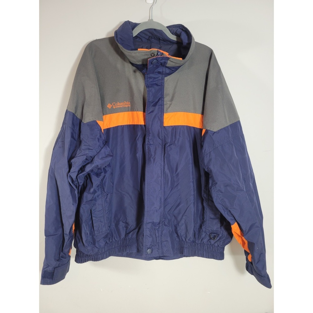 Columbia Bugaboo Jacket Mens‎ Lightweight Blue Ski Coat XL